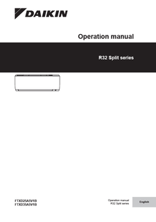 FTXD-A_Operation Manual_3PEN717028-6F_English download